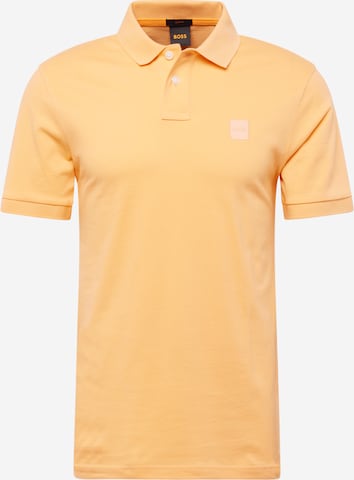 BOSS - Camisa 'Passenger' em laranja: frente