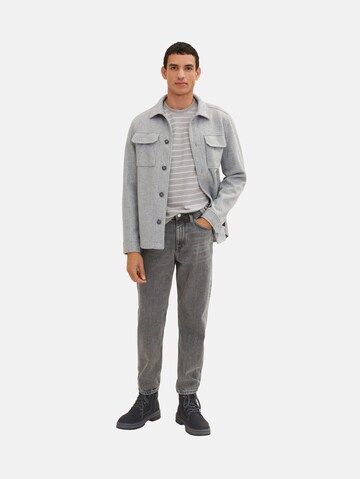 TOM TAILOR Shirt in Grau