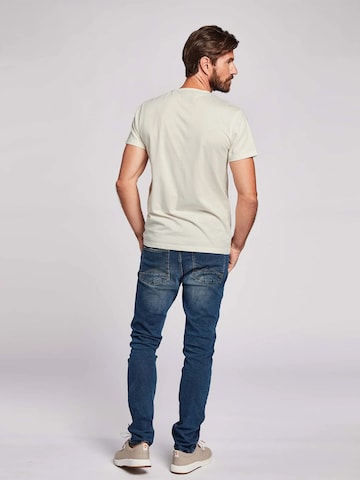 MCS Regular Fit Bluser & t-shirts 'Texas' i beige