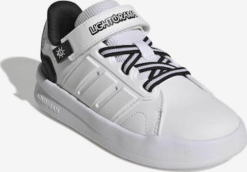 balta ADIDAS SPORTSWEAR Sportbačiai 'LIGHTORAMA COURT': priekis