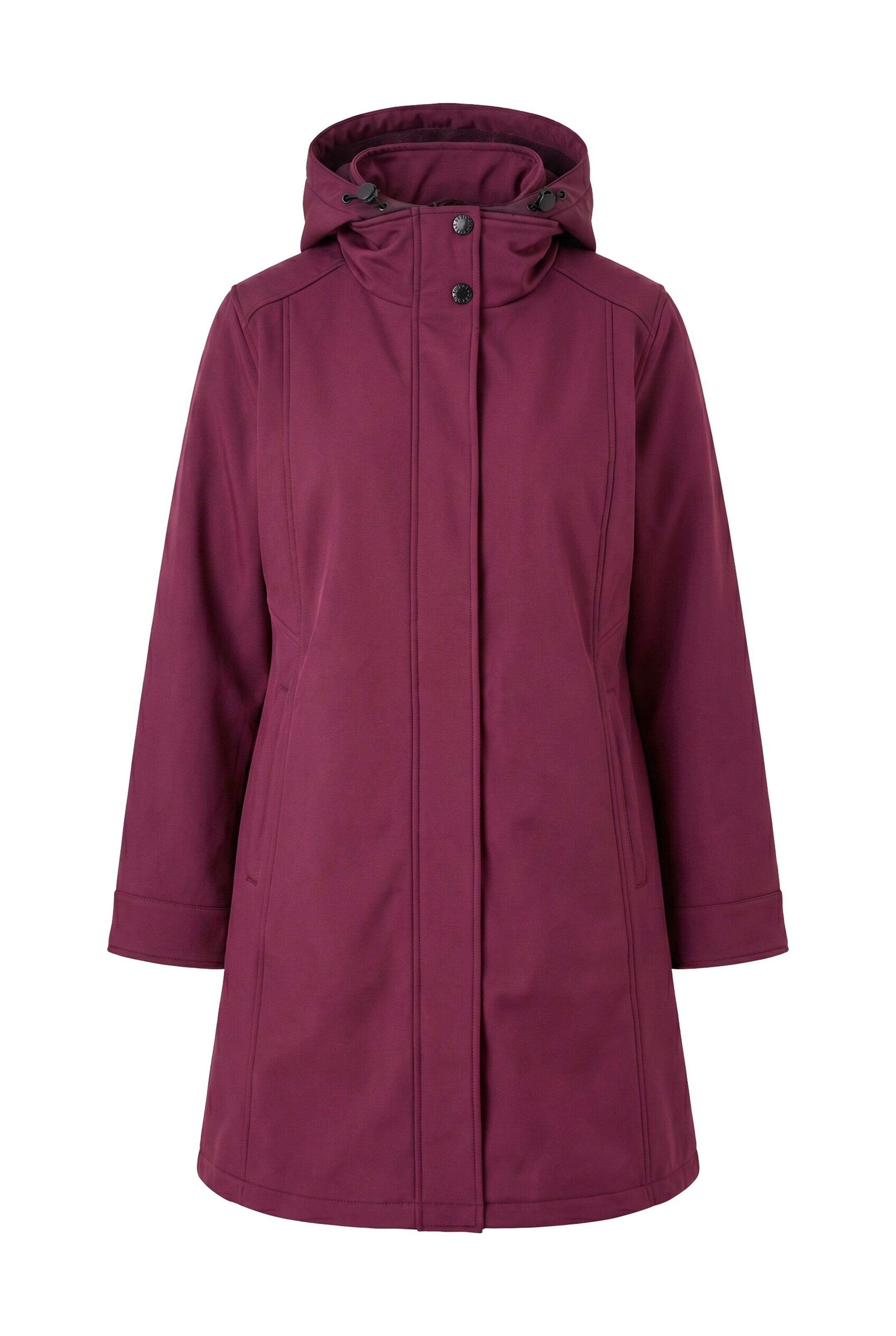 Ulla Popken Funktionsjacke in Lila: Vorderseite