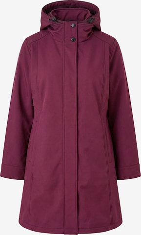 Ulla Popken Funktionsjacke in Lila: Vorderseite