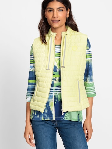 Olsen Vest in Yellow: front