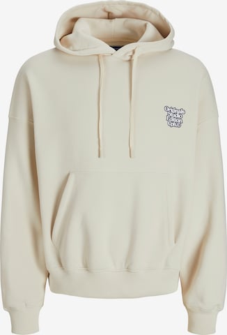 JACK & JONES - Sudadera 'JORAstoria' en blanco: frente