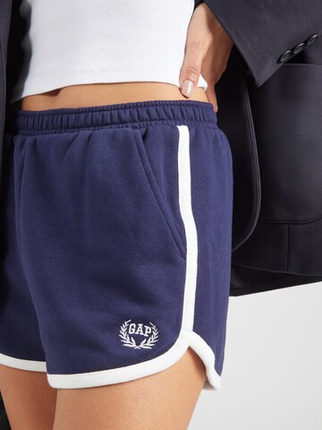 GAP Обычный Штаны в Синий