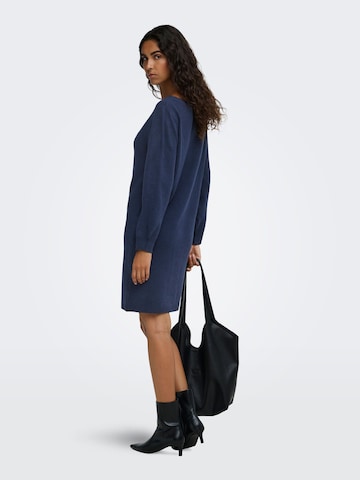 JDY - Vestido de punto en azul