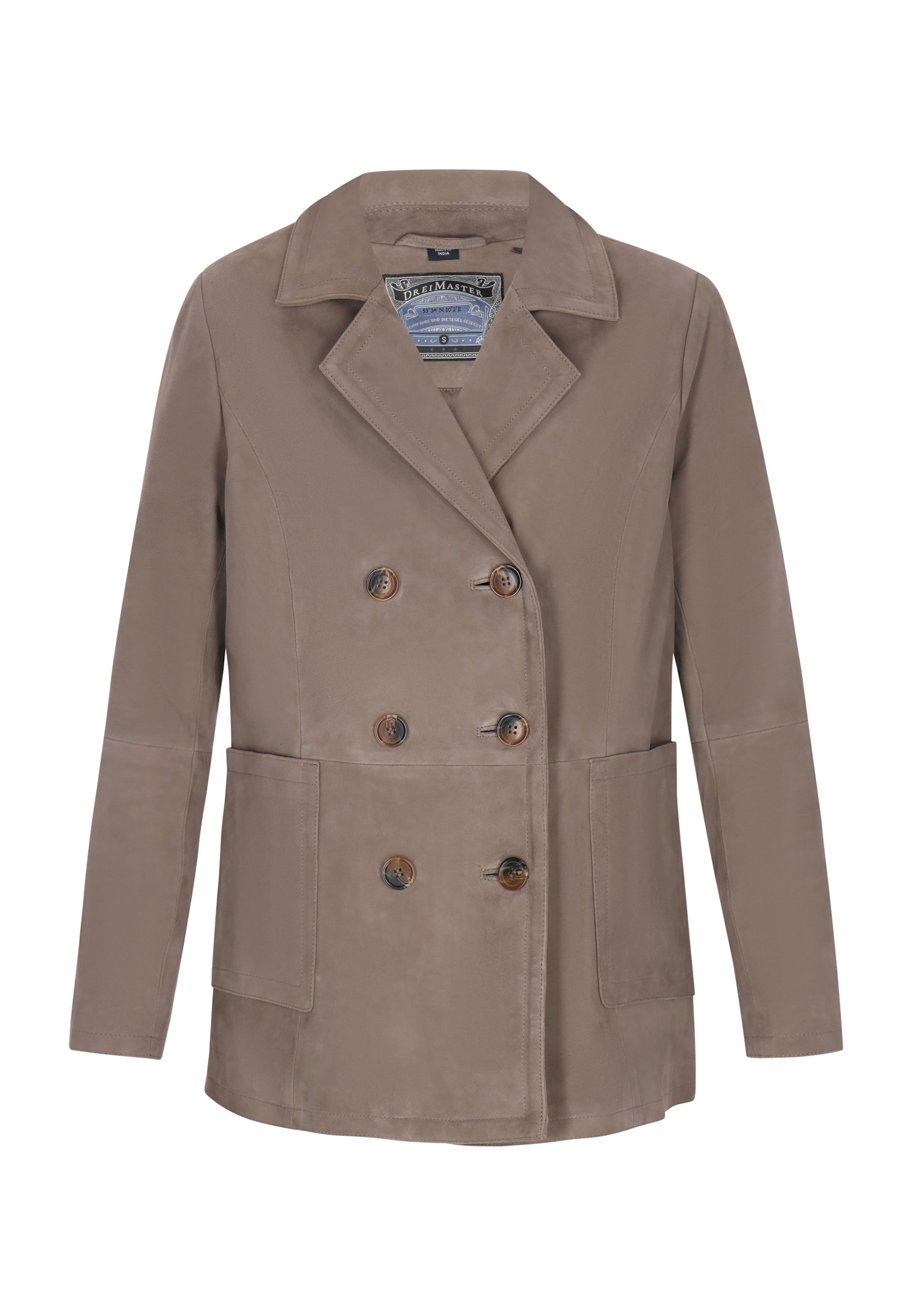 DreiMaster Vintage - Blazer en gris: frente