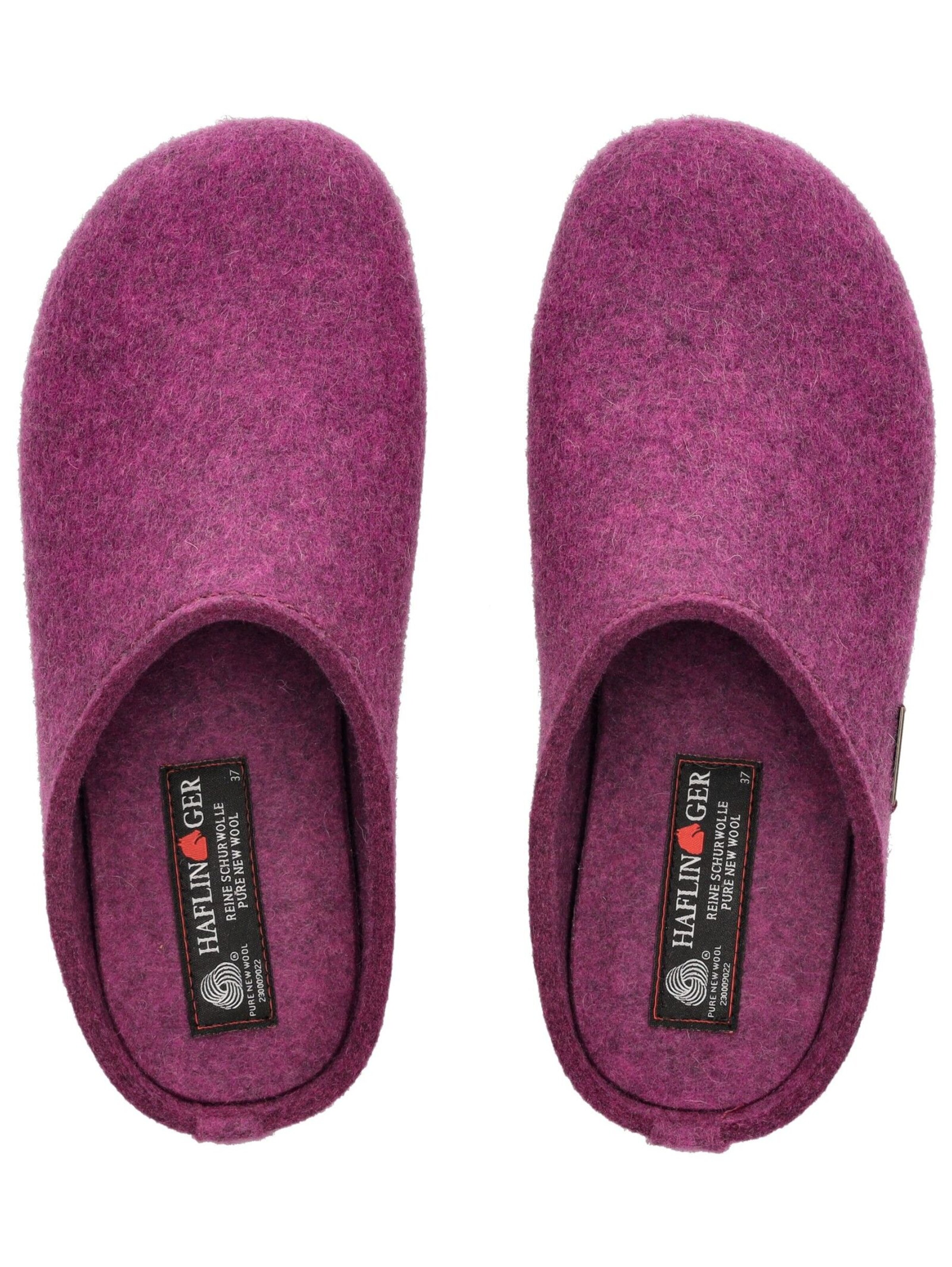 HAFLINGER Hausschuh 'Everest Fundus' in Lila