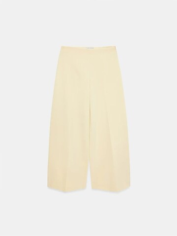 Dilvin Wide leg Pants in Beige