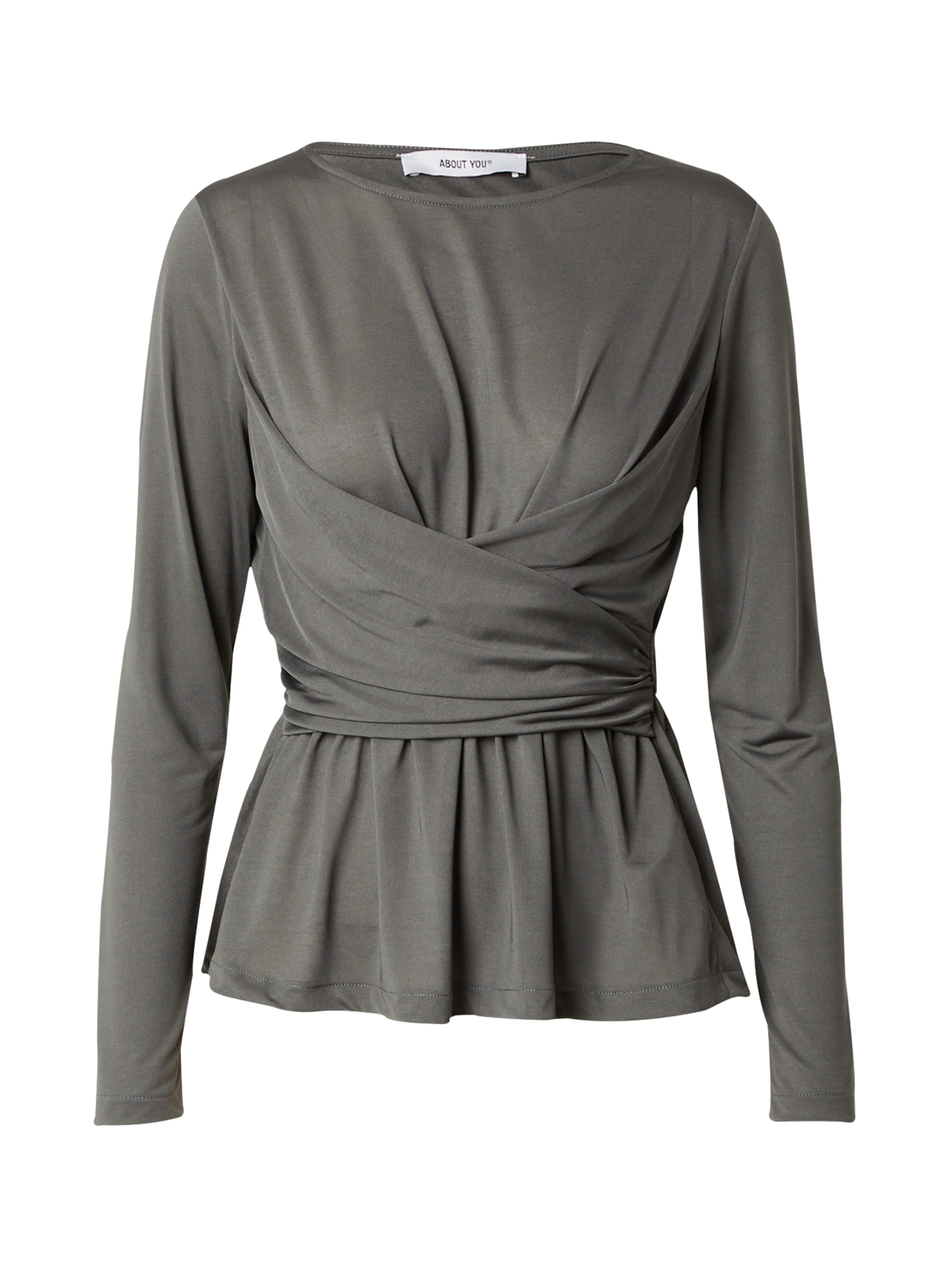 Maglietta 'Annelie' di ABOUT YOU in grigio: frontale