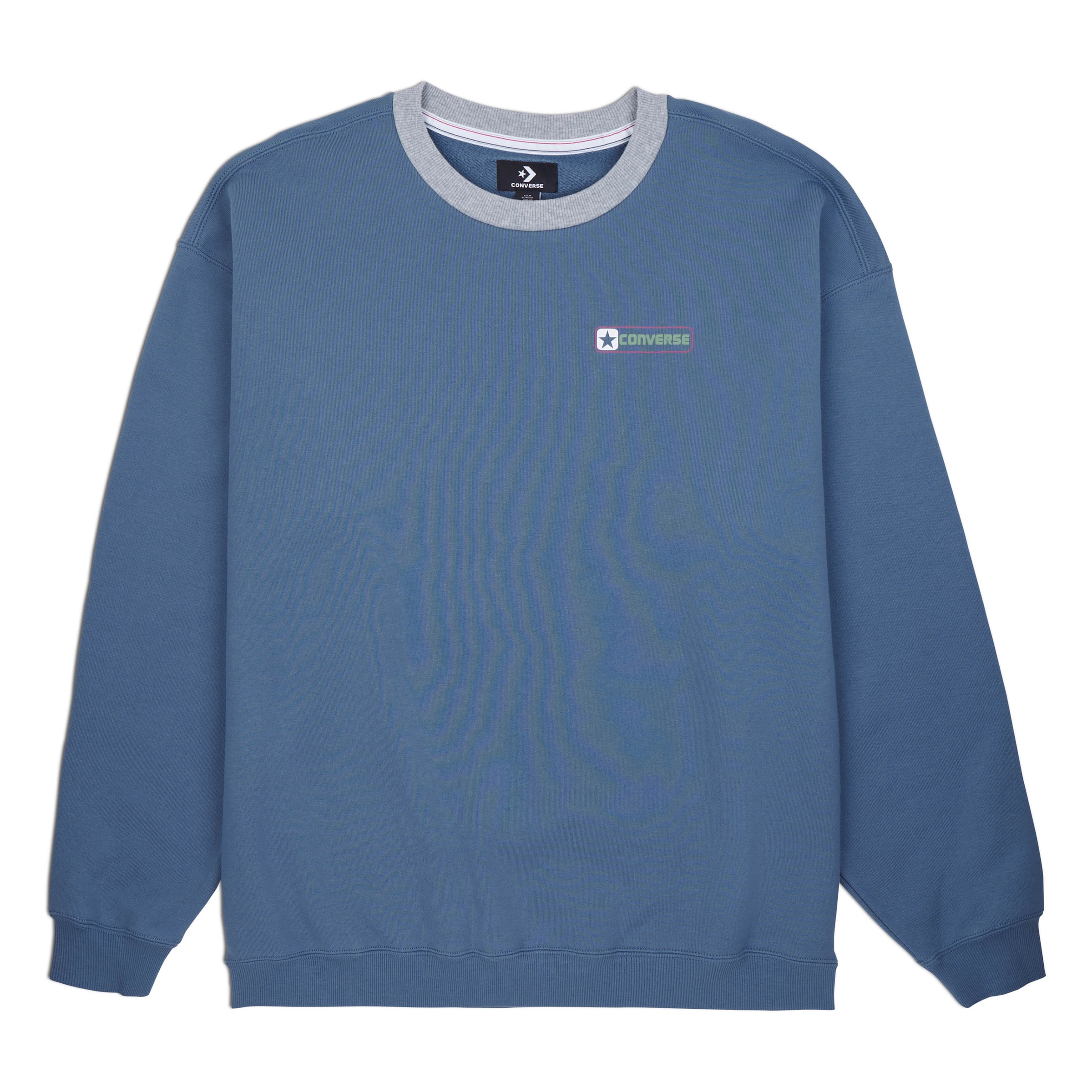 CONVERSE Sweatshirt in Blue: front