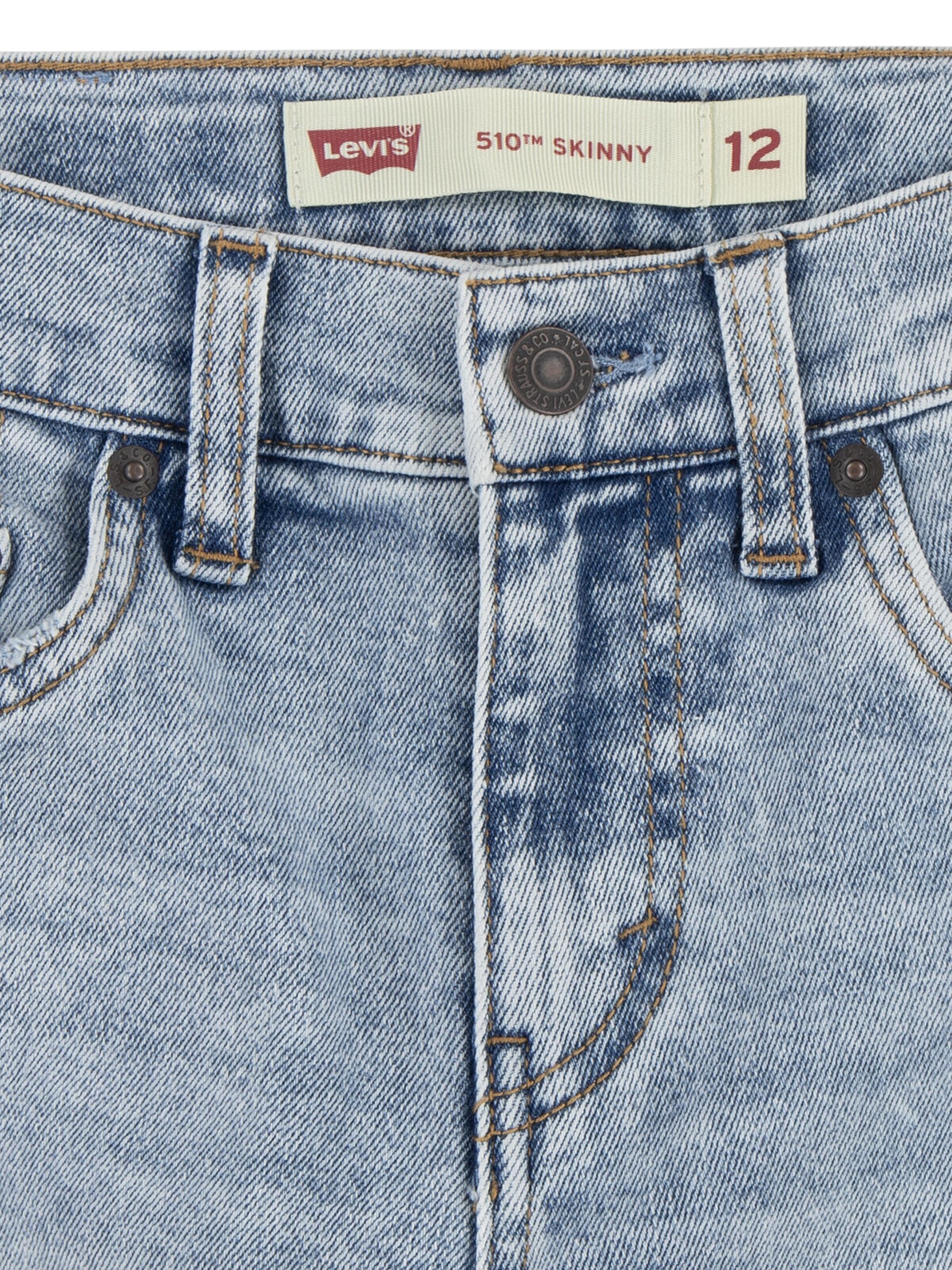 Levi's Kids Skinny Kavbojke '510' | modra barva