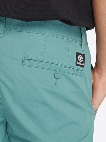 TIMBERLAND Slimfit Chino hlače | modra barva