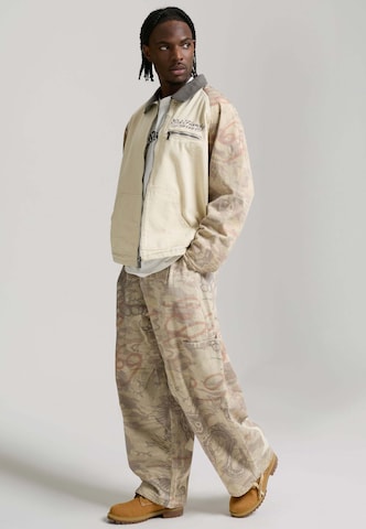 Ed Hardy - Chaqueta de entretiempo 'Snake' en beige