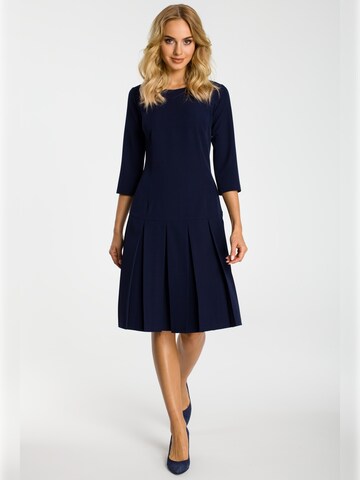 made of emotion Jurk in Blauw: voorkant