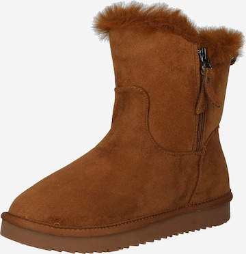 H.I.S Boots in Brown: front