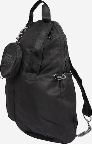 Nike Sportswear Backpack 'Futura Luxe' in Black: front