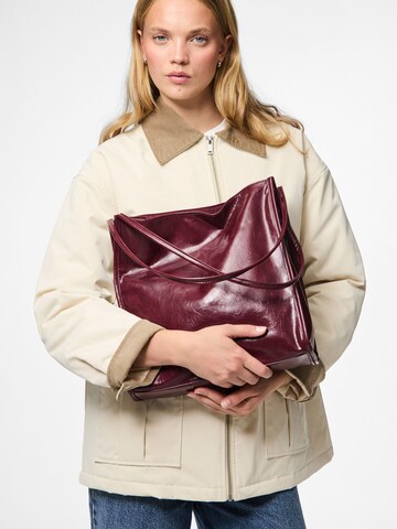 PIECES Shopper in Rood