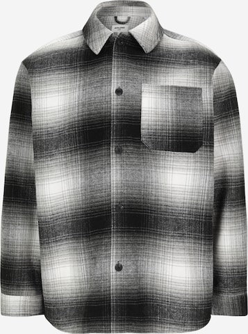 Chemise 'JJZAC' JACK & JONES en noir : devant
