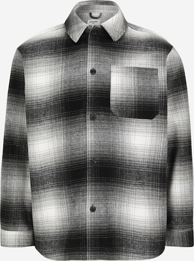 JACK & JONES Košulja 'JJZAC' u siva / crna / bijela, Pregled proizvoda