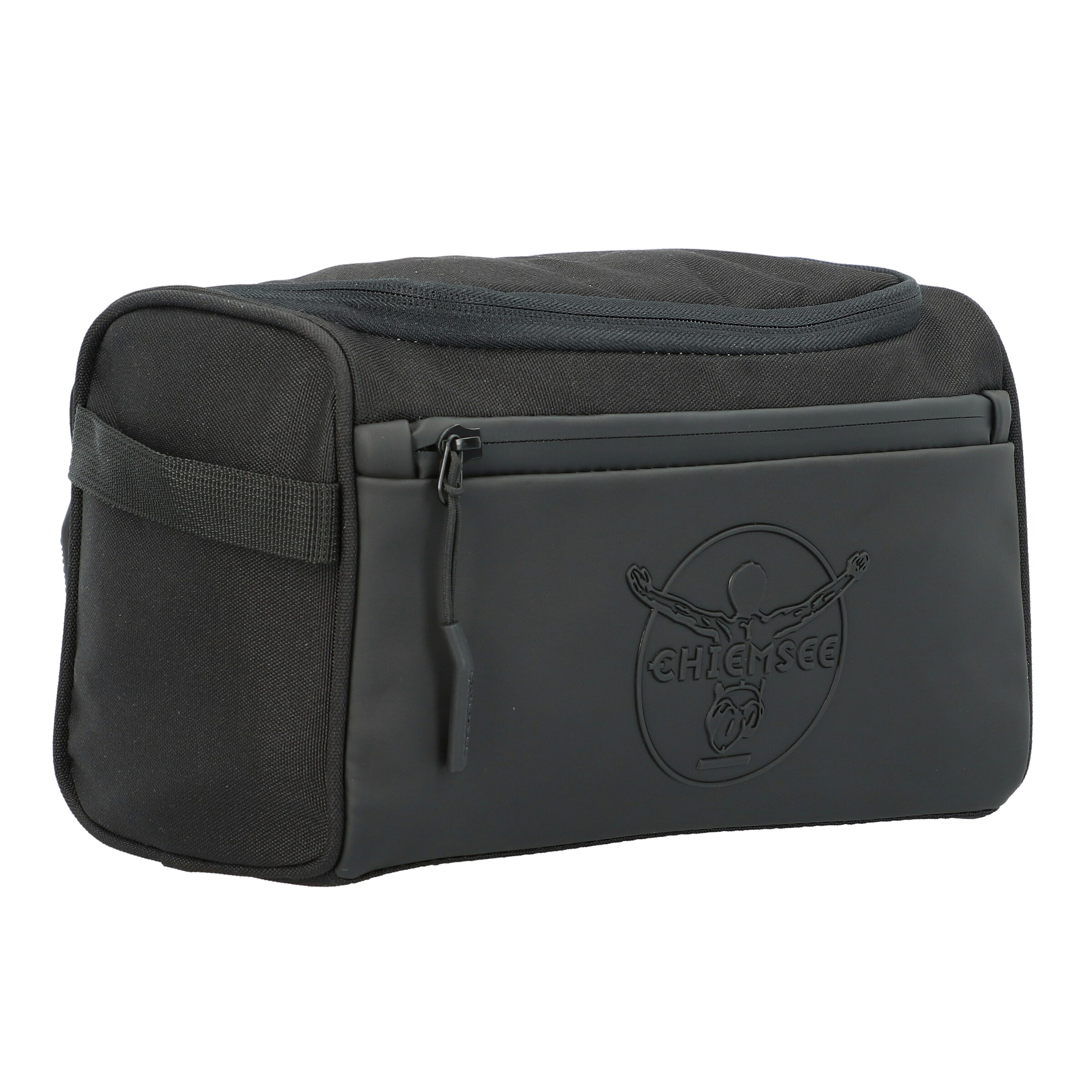 CHIEMSEE Toiletry Bag 'Track n Day' in Black