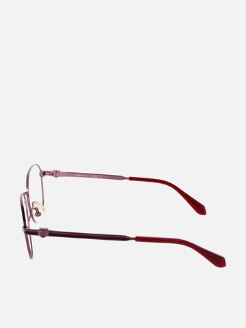 FERRAGAMO Sunglasses 'Ferragamo SF2236 Matte rose gold 54/18/140 WOMAN Eyewear Frame' in Red