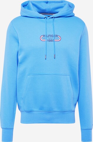 TOMMY HILFIGER Sweatshirt in Blauw: voorkant