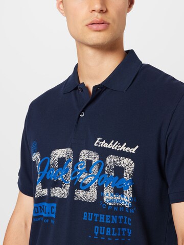 JACK & JONES T-Shirt 'LAKE' in Blau