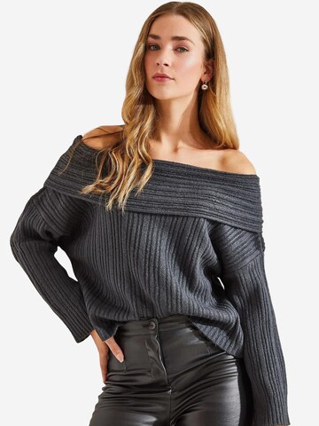 Bianco Lucci Pulover 'Pullover' | siva barva