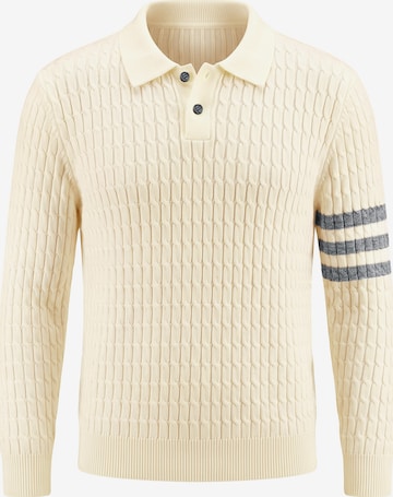 Vantory Pullover in Beige: Vorderseite