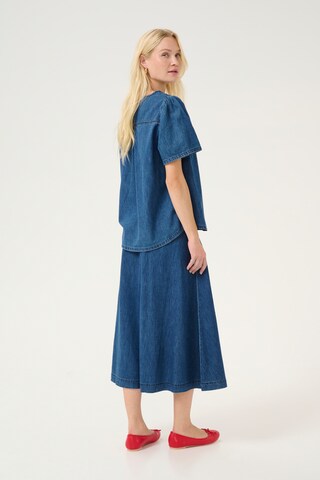 CULTURE Bluse 'Livie' in Blau