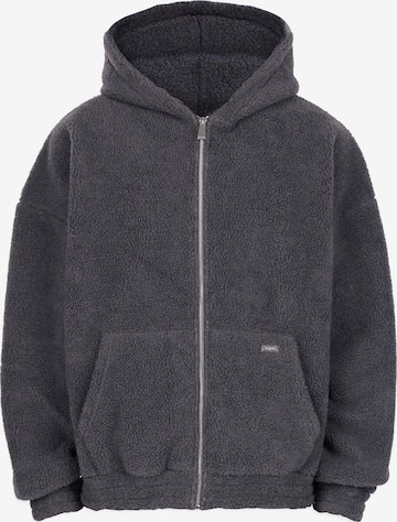 Veste de survêtement Dropsize en gris : devant