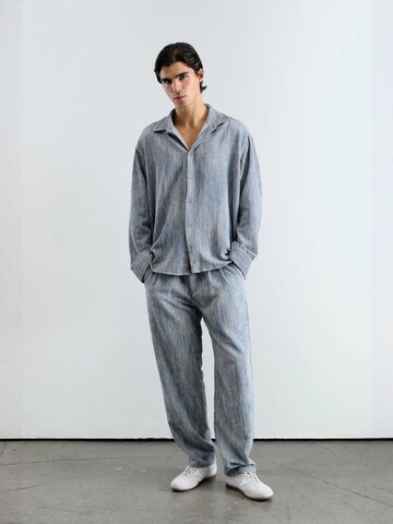 Giesto Comfort fit Overhemd in Blauw
