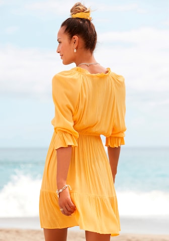 LASCANA Dress in Yellow