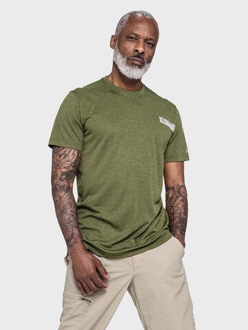 T-Shirt fonctionnel 'Baguio' Schöffel en vert : devant