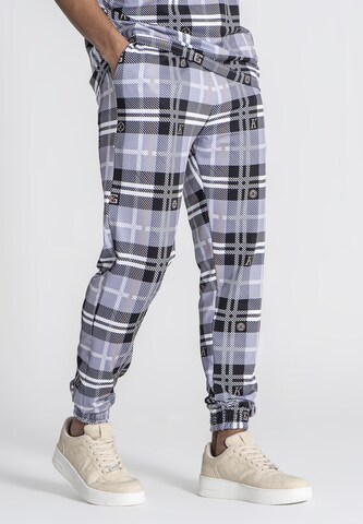 Gianni Kavanagh Tapered Broek 'British 2.0' in Grijs