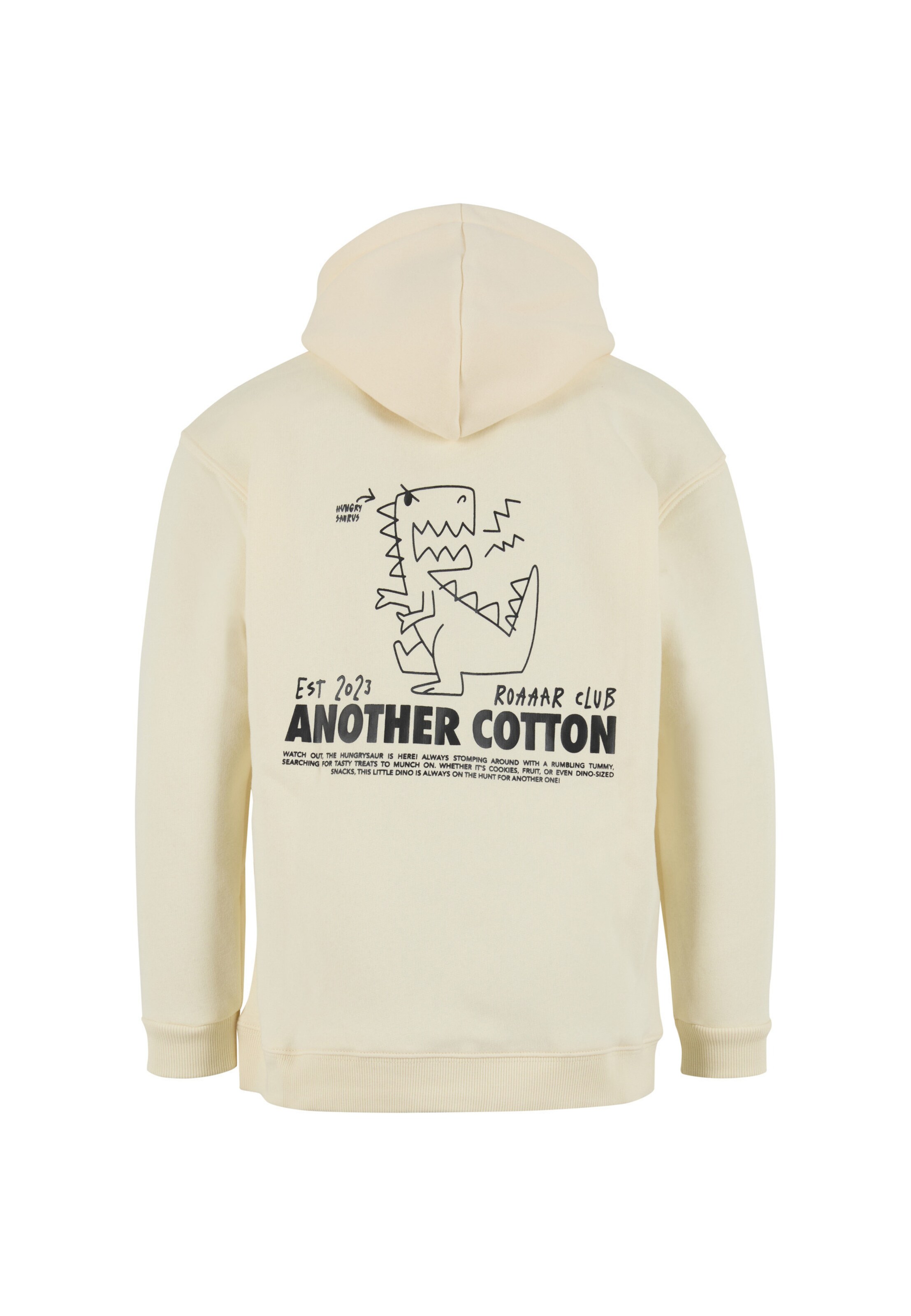 Another Cotton Lab Bluza 'Roaaar Club' w kolorze beżowy
