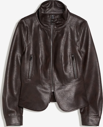 Veste mi-saison Bershka en marron : devant