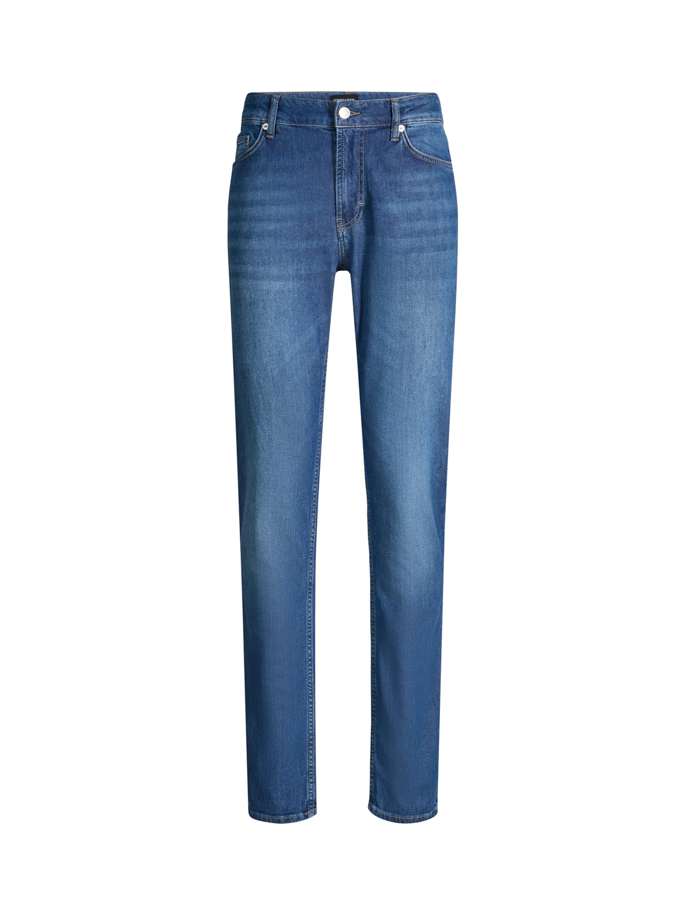 Coupe slim Jean ' Seb ' STRELLSON en bleu : devant