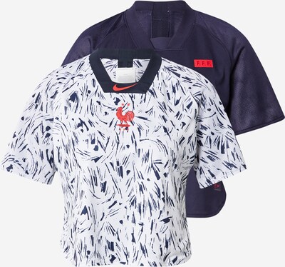 NIKE Функционална тениска в нейви синьо / червено / бяло, Преглед на продукта