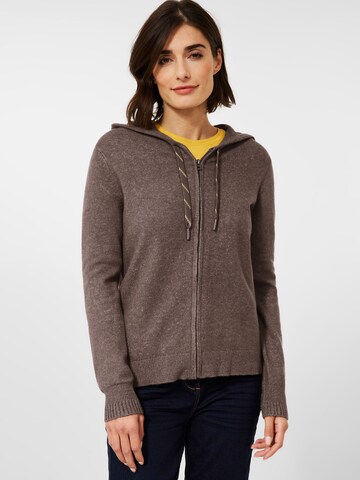 Cardigan CECIL en marron : devant
