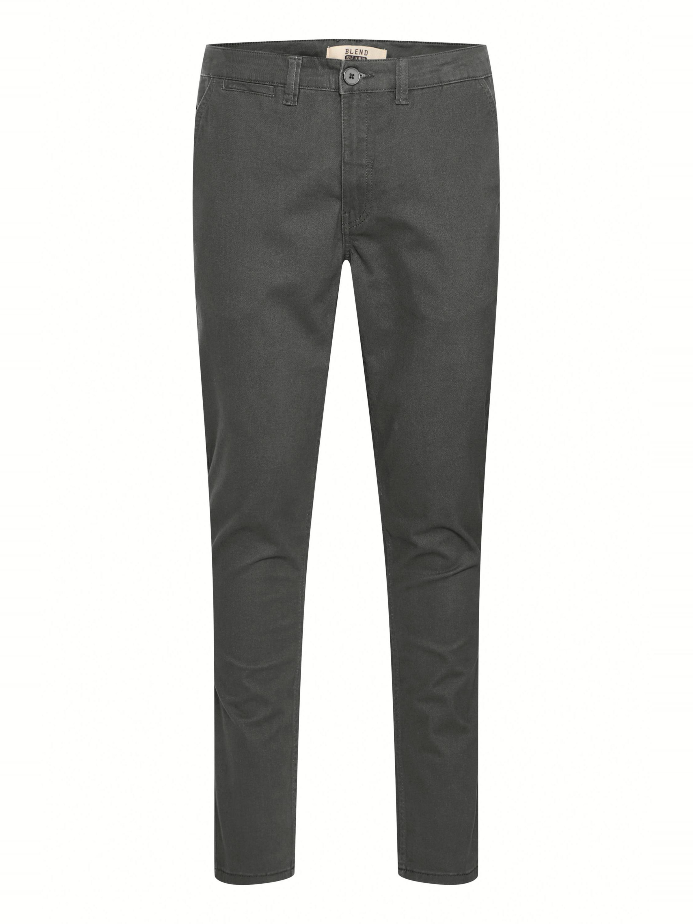 Pantaloni chino 'Perrini' di BLEND in grigio: frontale