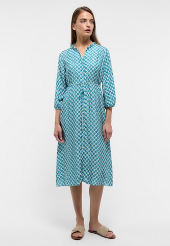 ETERNA Shirt Dress in Blue: front