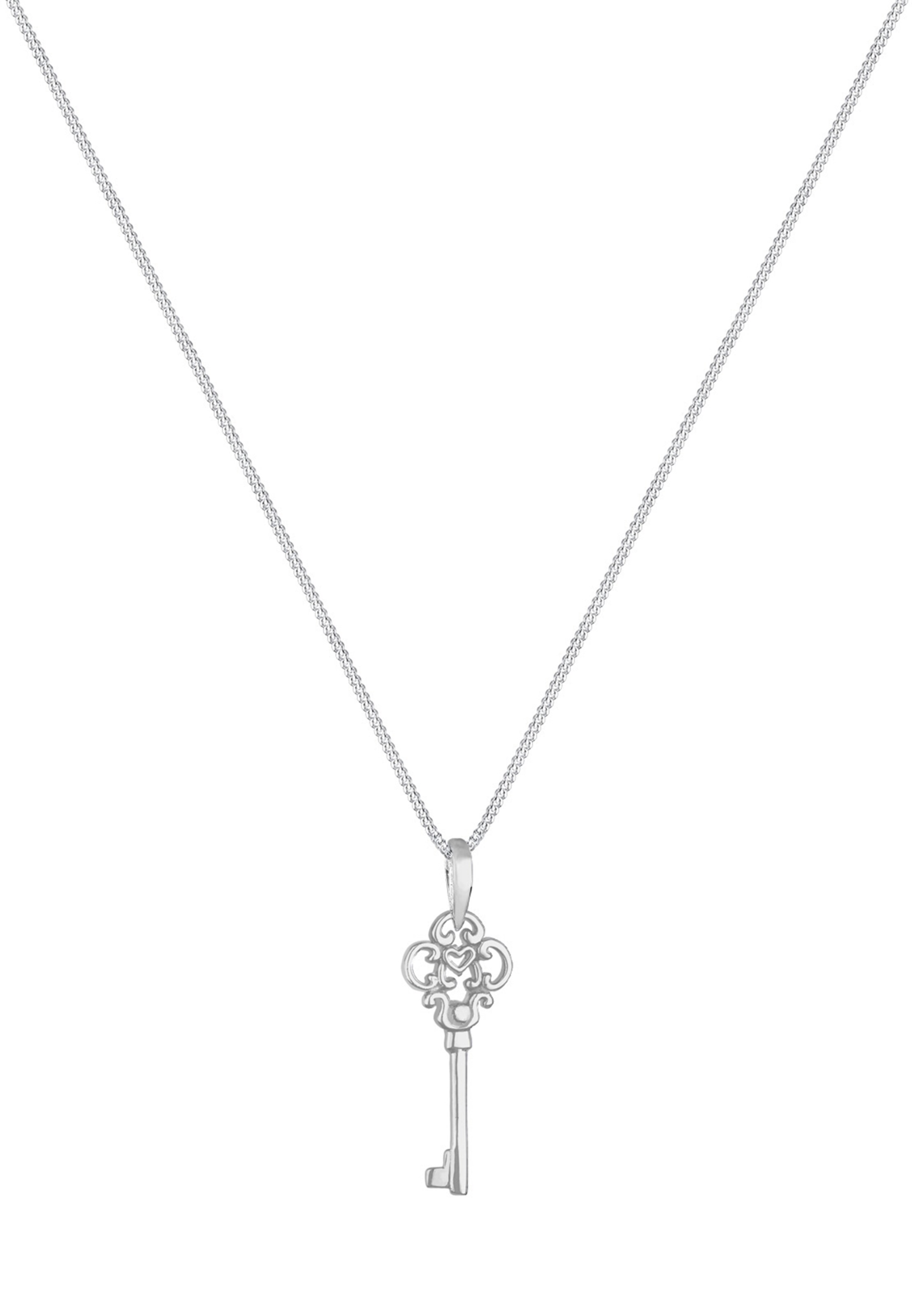 ELLI Kette 'Schlüssel' in Silber