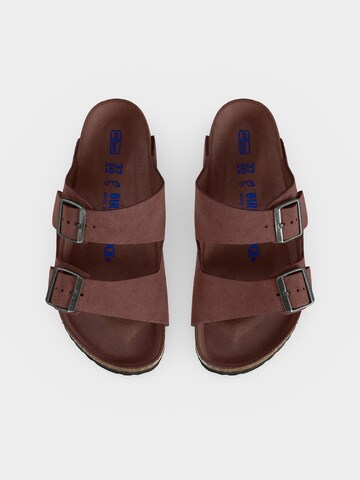 BIRKENSTOCK Pantofle 'Arizona' – červená