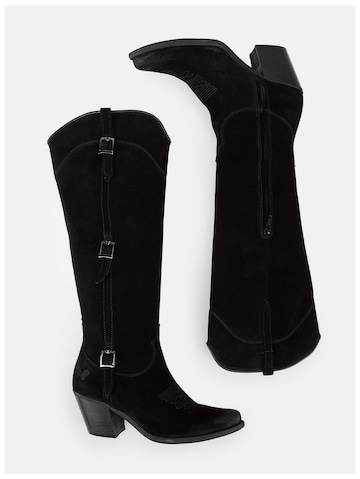Bottes de cowboy FELMINI en noir
