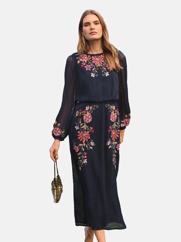 love & roses Платье в Синий: спереди