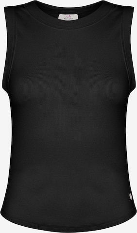 DEHA Top in Schwarz: Vorderseite