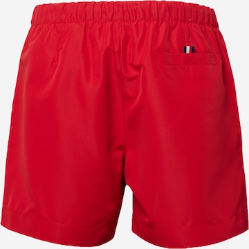 Shorts de bain Tommy Hilfiger Underwear en rouge