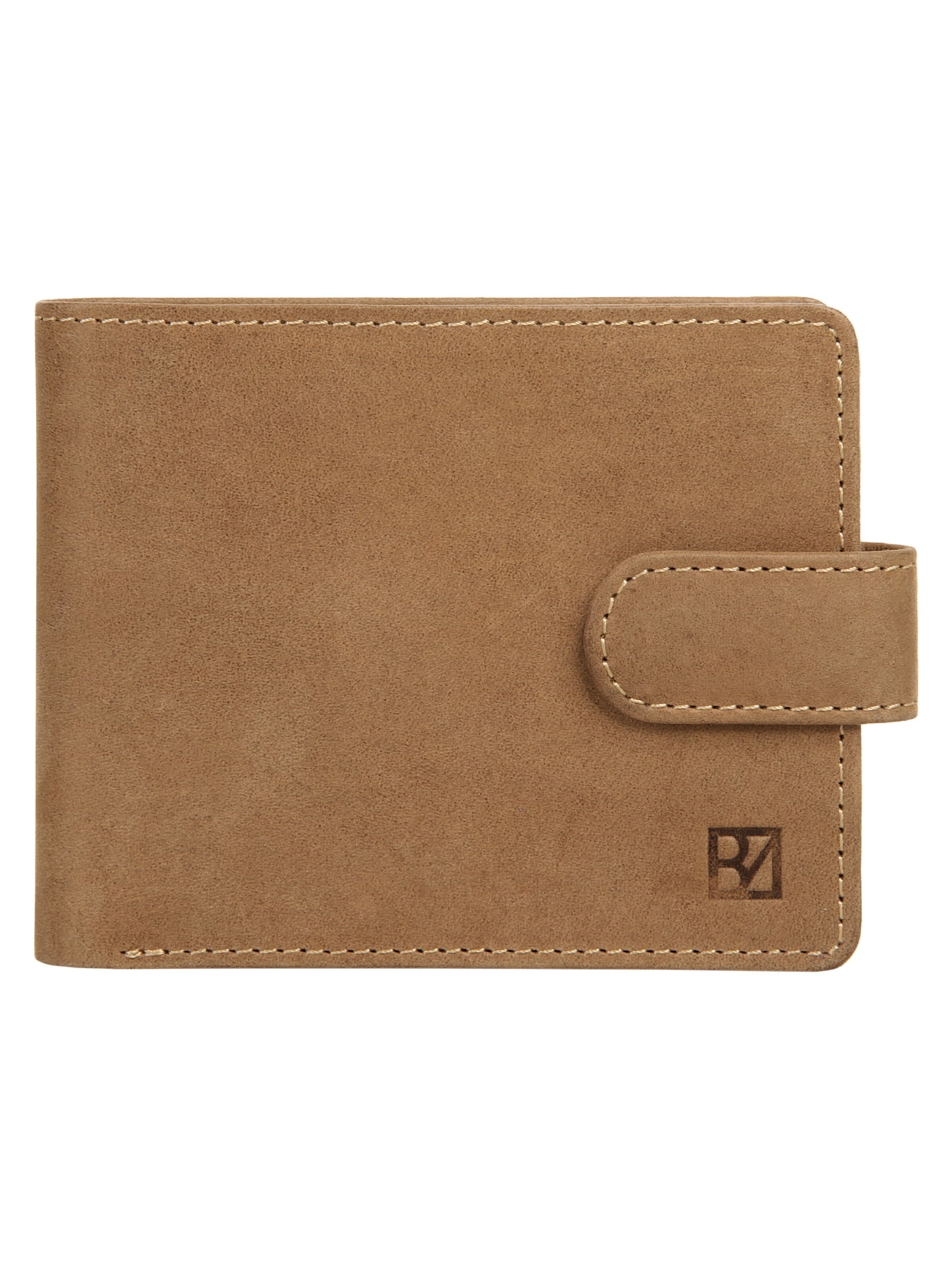 BODENSCHATZ Wallet 'BICOLOUR' in Brown: front